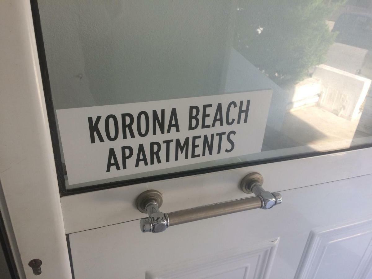 Korona Beach Apartments I Ретимно Экстерьер фото